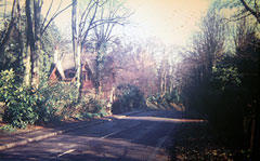 Old postcard of Gravel Hill, Henley.