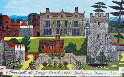 A Prospect of Greys Court + near Henley-on-Thames + Oxon + 1964.