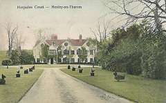 Old postcard of Harpsden, Henley.