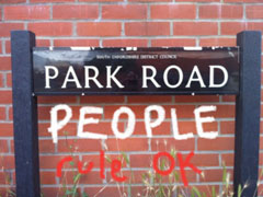 Park Road: 29/04/2011 at 14:00